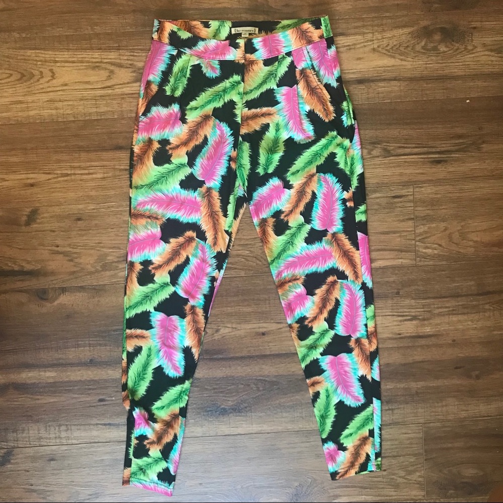 Feather pants